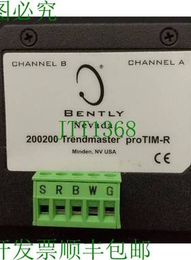 原装供应Bently Nevada 200200 Trendmaster proTIM-R 模块