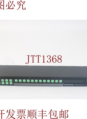 原装供应Evertz X-1201S-RCP 12x1 SDI 路由器 X1201S