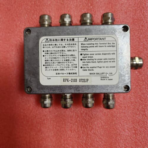 Balluff巴鲁夫RPK-2103型防水中继端子接线盒 全新二手都有现货