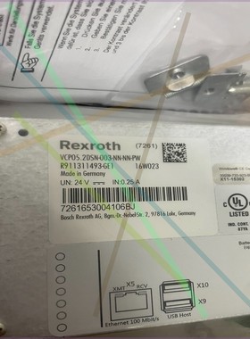 力士乐VCP05 VCP05.2DSN-003-NN-NN-