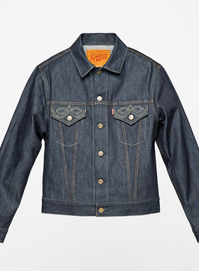 捭和（BAI-HE DENIM）咒 银箍557 复古廓形 复刻 TYPE-3 牛仔夹克