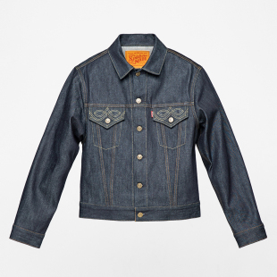 复古廓形 牛仔夹克 TYPE 复刻 银箍557 咒 DENIM BAI 捭和