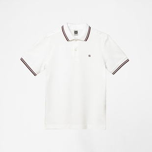 DENIM 干邑配色 捭和 短袖 POLO 有机棉 BAI RENE雷恩