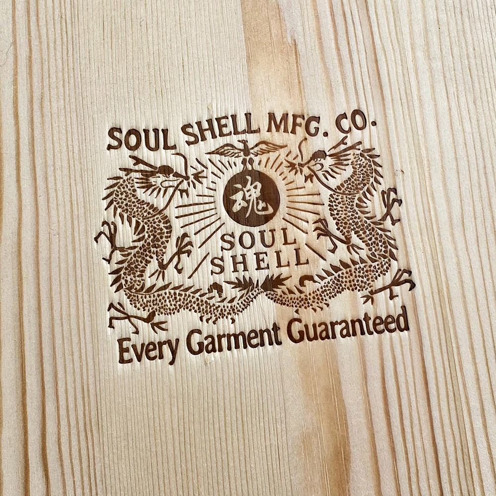 魂壳SOUL SHELL 龙咒® 经典款 Dystar液态靛蓝 赤耳牛仔裤