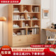 书架实木儿童书柜学生书本收纳架新款 家用一体靠墙多层落地置物架
