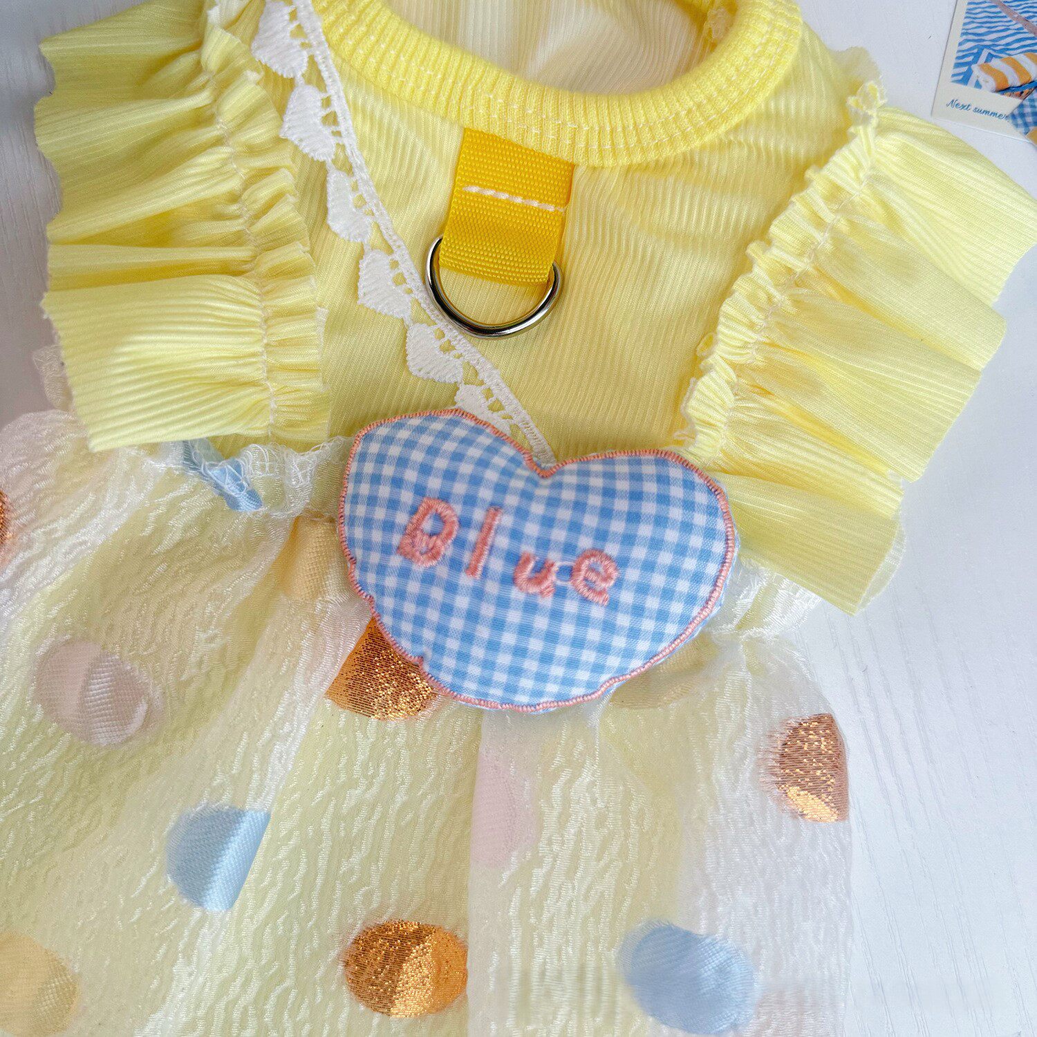 可爱猫咪小狗公主裙夏季薄款猫咪狗狗背心博美泰迪雪纳瑞比熊衣服