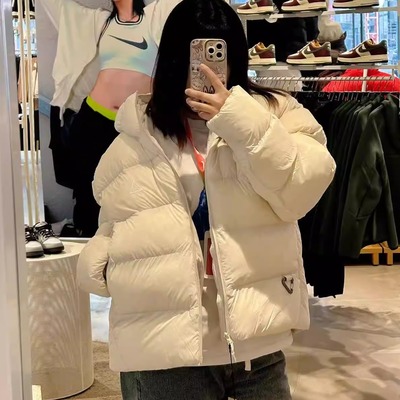 Nike耐克男子冬季拼色立领棉服