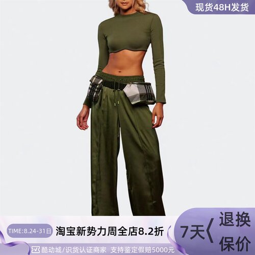 Adidas/阿迪达斯三叶草女紧身T恤