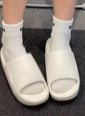 Nike耐克ESSENTIALSLIDE女休闲一字拖防滑增高耐磨运动拖鞋DX4816