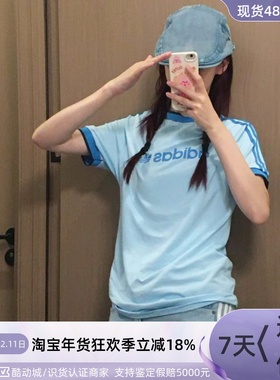 Adidas三叶草女子三条纹短袖T恤JJ1504IZ2674IY9234HK5062HK5063