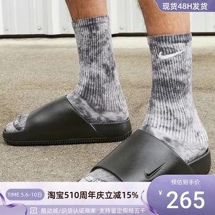 Black 男子轻便舒适防滑凉拖 耐克Calm FD4116 001 Slide Nike