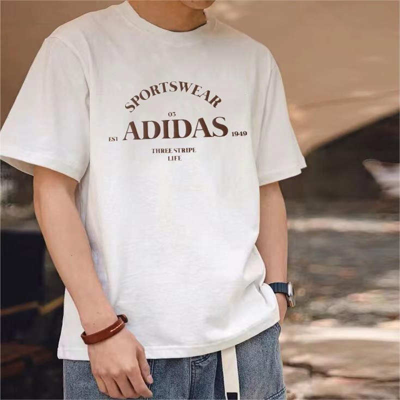 adidas阿迪达斯男女休闲短袖T恤