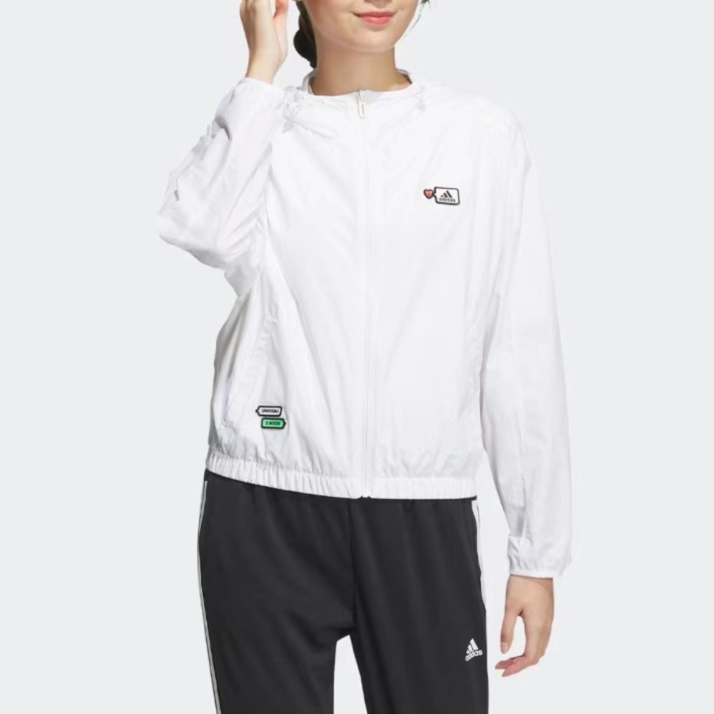Adidas阿迪达斯女子休闲夹克外套