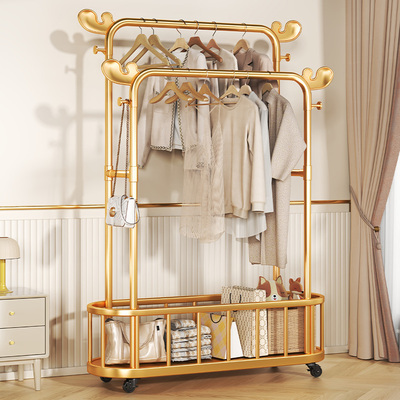 衣架落地卧室挂衣架简易衣帽架