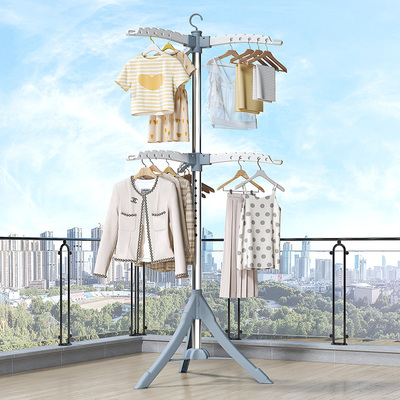 钱柜三头六臂晾衣架不锈钢