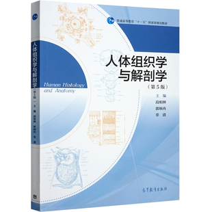人体组织学与解剖学 第5版第五版 段相林 编 高等教育出版社 高等师范院校综合性大学及其他院校生命科学生物技术专业本科生教材书