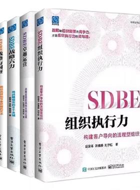【全6册】SDBE组织执行力+SDBE越运营+SDBE战略六力+SDBE战略与洞察+SDBE企业活力机制+SDBE领导力及人才 胡荣丰 企业经营书