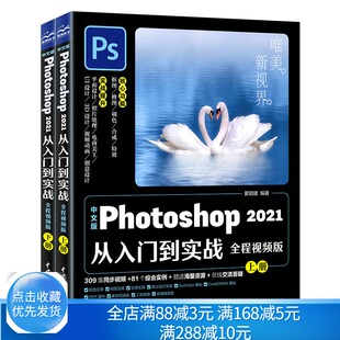 PS抠图 社书籍 2021从入门到实战 合成等核心技术教程中国水利水电出版 调色 修图 瞿颖健 全两册 全程视频版 Photoshop 中文版