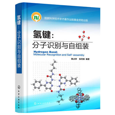 氢键 分子识别与自组装 黎占亭 高校和科研院所化学材料生物等专业教材 研究生科研技术人员参考书 氢键相互作用的基本原理书籍