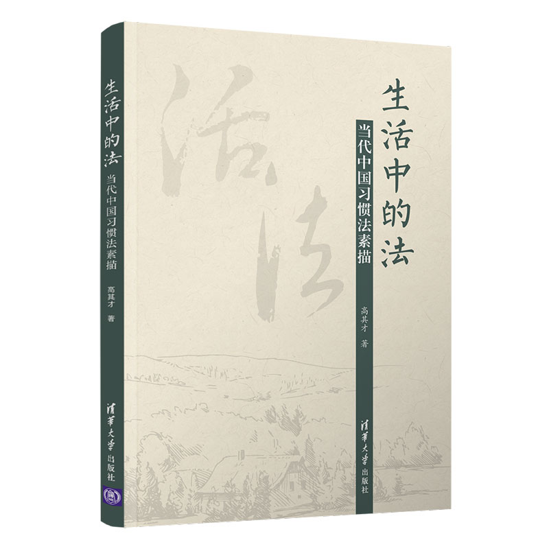 生活中的法 当代中国习惯法素描 高其才9787302568308 清华大学出版社 生活中的法的意义与价值当代中国的群体生活习惯法书籍