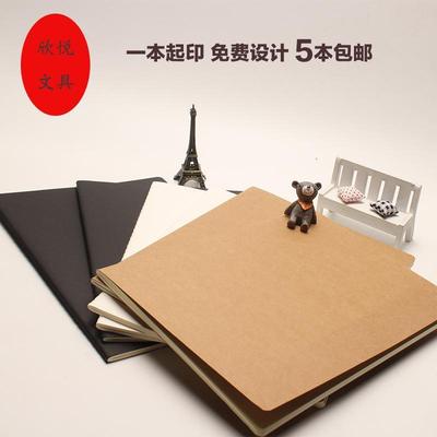 简约文具a5软面抄笔记本定制定做