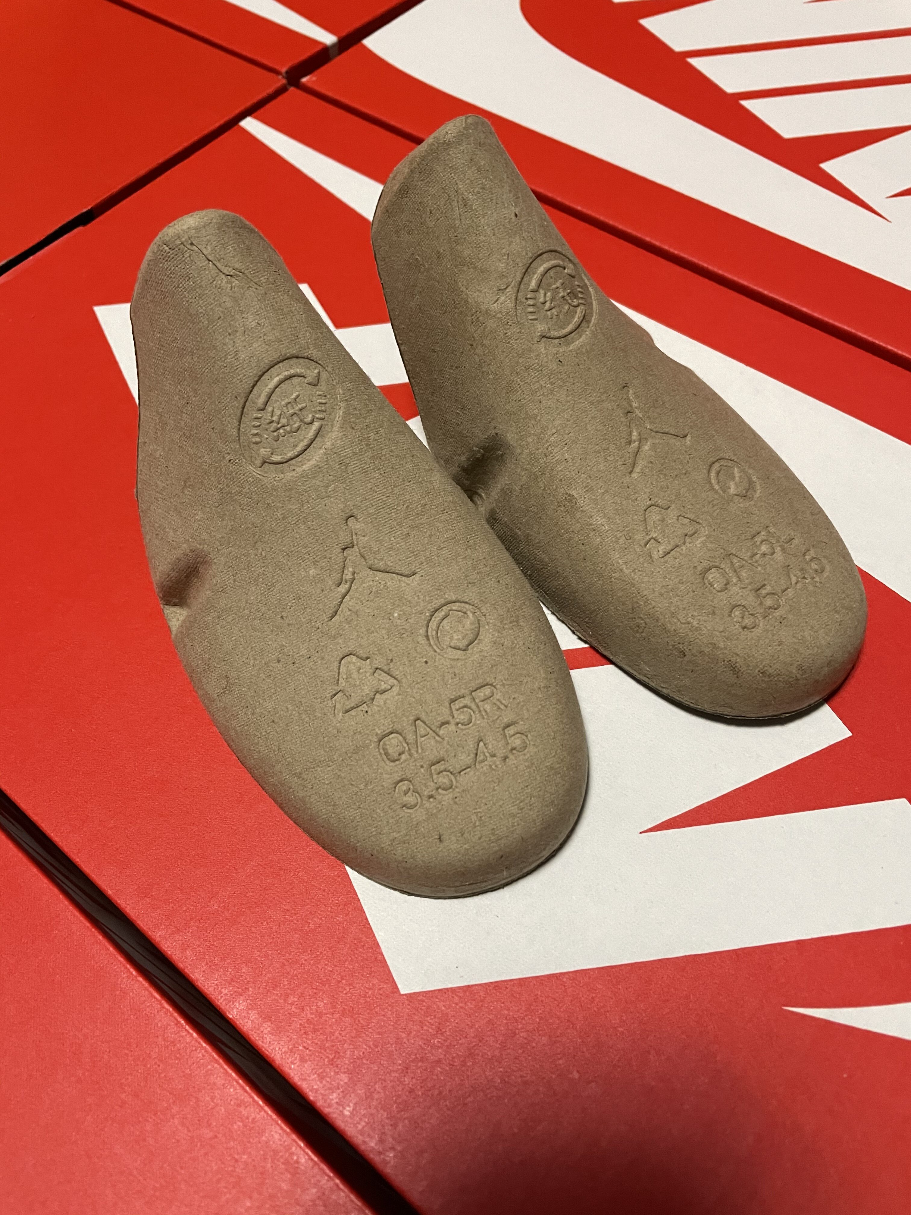 正品aj鞋撑高帮防皱原装通用鞋楦