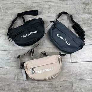 新款轻便潮牌 尼龙大容量斜挎包ESSE单肩包 手机包男女个性运动包