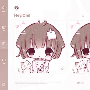 打包45张 小有直购 闺蜜女生插画动漫头像原创圈直购高清无水印