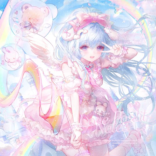 打包80张 京鹿子扭蛋4期 女生插画动漫头像原创圈直购高清无水印