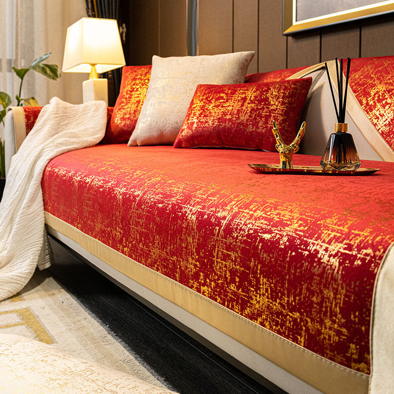 结婚沙发垫喜庆红色防滑布艺高端四季实木皮布置婚庆喜垫盖布套罩,居家布艺,沙发垫,淘宝优惠券,粉丝福利购,淘宝优惠卷