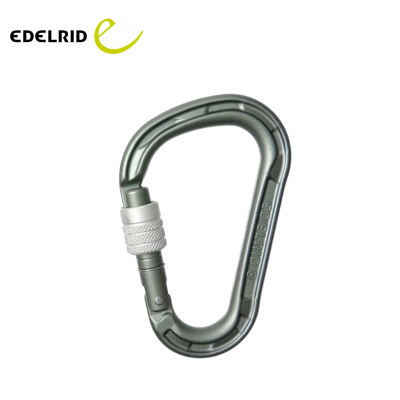 EDELRID 安多睿HMS Magnum Screw铝合金大容量梨形丝扣锁