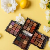 英国makeup revolution九色眼影珍珠舞会珠光盘哑光金属光泽偏光