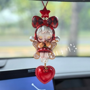 礼品送闺蜜 个性 底娃保正.SP车载挂件个性 潮玩手作挂件女生车饰品