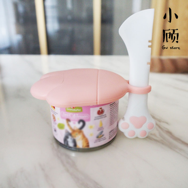 罐头盖猫罐头勺子密封盖