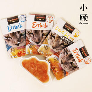 小李子汤包猫咪补水主食餐包营养肉汤零食罐头德国进口猫湿粮新品