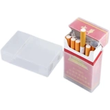 Лента, портативный креативный пластиковый прозрачный портсигар, увеличенная толщина, 20 шт