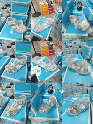 撤柜正品斯乃纳童鞋女宝夏款宝宝包头皮凉鞋运动皮软底轻便学步鞋