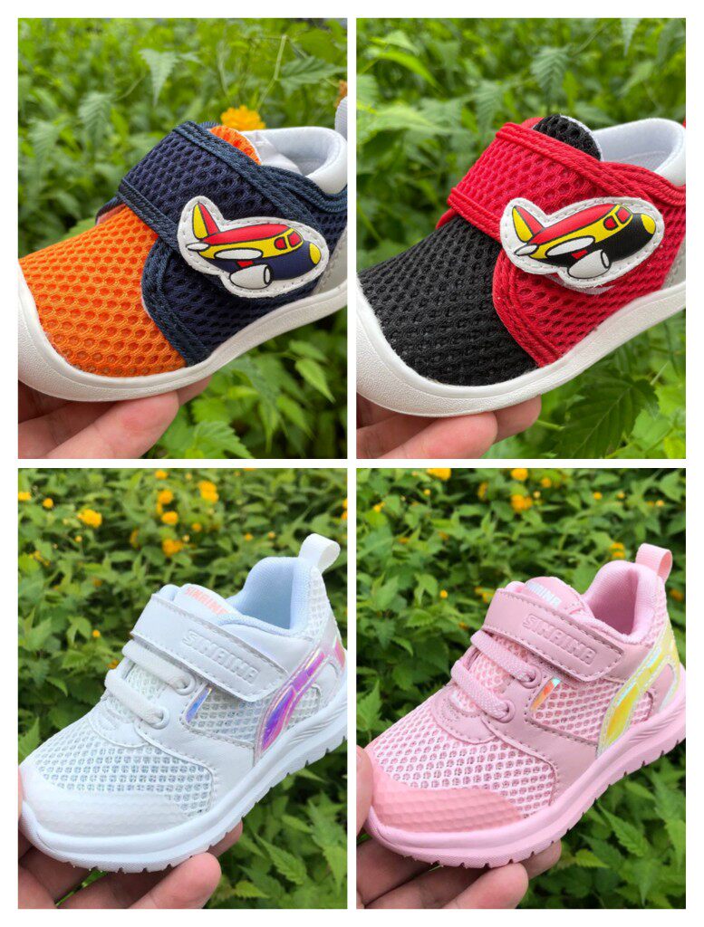 专柜撤柜斯乃纳男女童超轻透气运动鞋学生跑步鞋春夏网布鞋