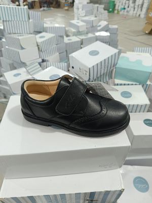 商场专柜撤柜品牌童鞋男女童皮鞋春秋款时尚百搭轻便中大童黑色