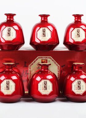 女儿红绍兴黄酒花雕酒来一坛500ml*6瓶整箱红色礼盒装送礼佳品