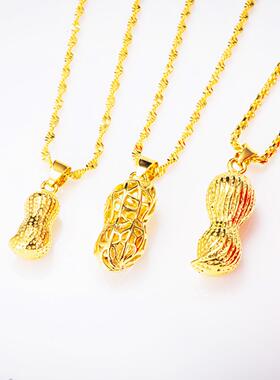 金店同款镀金越南沙金吊坠