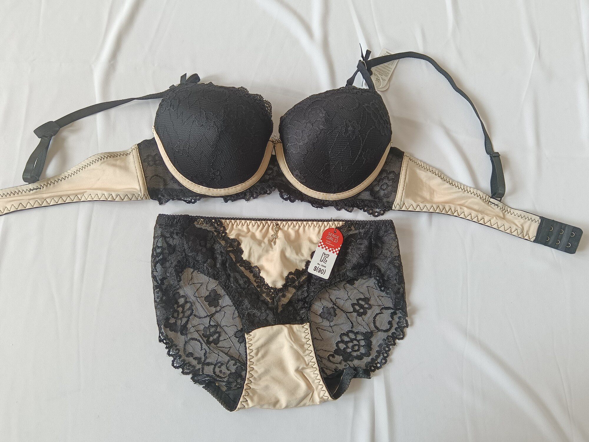 D21-47外单女式文胸内衣胸罩bra胸衣套装一套成套758085ABC杯薄款