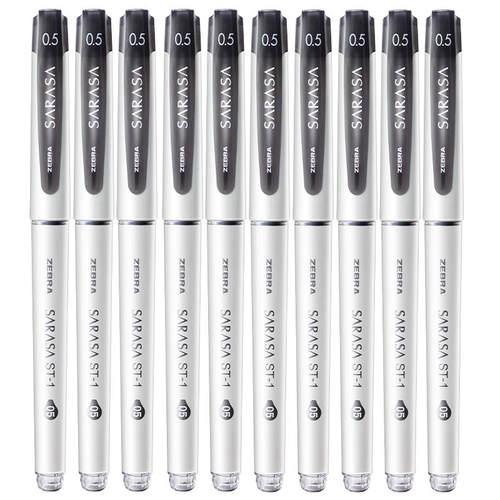 ZEBRA/斑马中性笔日本进口拔帽式