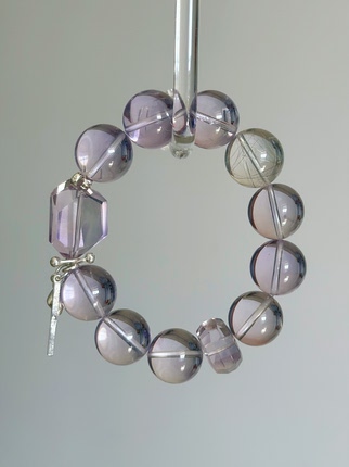 The Petrel Jewelry 「玻利维亚」紫水晶手串s925纯银小众设计款