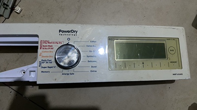 滚筒洗衣机W电源主板显示板XQG90-WAS244601w.