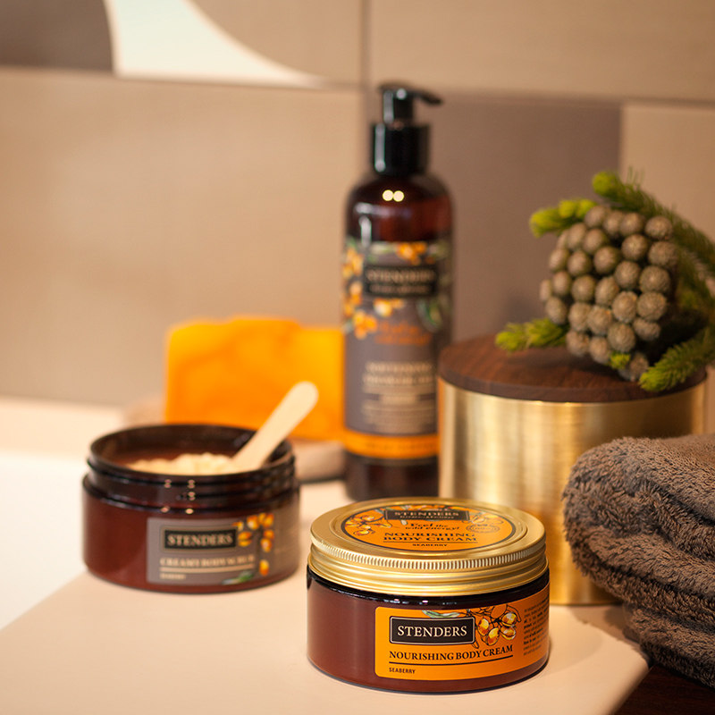 新品stenders施丹兰身体乳 沙棘赋活美体乳霜200g滋润保湿润体乳