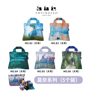 EnviroSax【5个组合装】礼品购物袋 大号套装环保袋澳洲设计