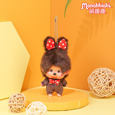monchhichi公仔包包挂件