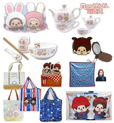 萌趣趣拎包Monchhichi