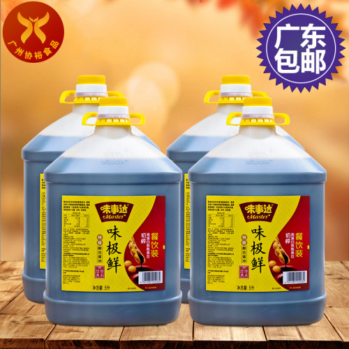 味事达味极鲜生抽酱油点蘸肠粉
